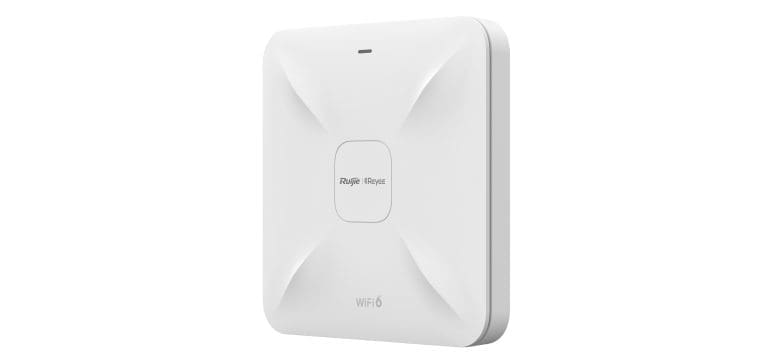 Ruijie Reyee RG-RAP2260(G), Wi-Fi6 Access Point: 1775Mbps Ceiling &Wireless front right