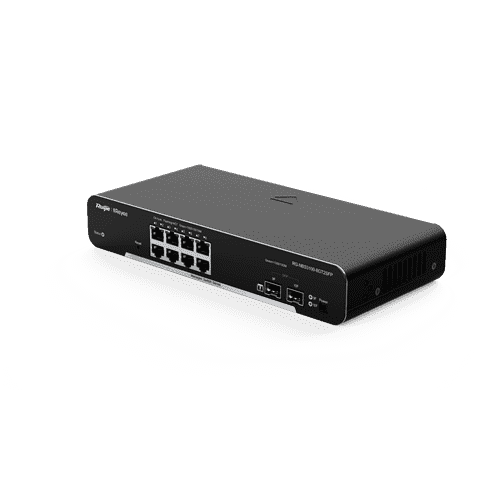 Ruijie Reyee RG-NBS3100-8GT2SFP, 10 Gigabit Ports, 2SFP, Layer 2 Cloud Managed, Non-PoE Switch right side