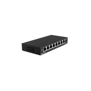 Ruijie Reyee RG-ES208GC, 8-Port Gigabit Cloud Managed Non-PoE Switch front right