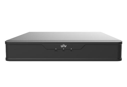 UniView NVR501-04B-P4 +2TB hard drive Network Video Recorder front