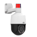 UniView IPC672LR-AX4DUPKC PTZ, 2MP LightHunter Active Deterrence Network PTZ Dome Camera left side