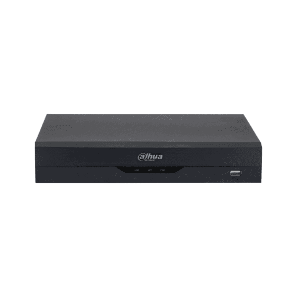DAHUA DHI-NVR4104HS-P-AI/ANZ NVR 4 Channels Compact 1U 4PoE 1HDD with 2TB Hard Drive Installed front
