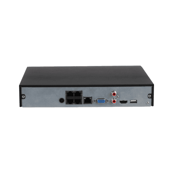 DAHUA DHI-NVR4104HS-P-AI/ANZ NVR 4 Channels Compact 1U 4PoE 1HDD with 2TB Hard Drive Installed back