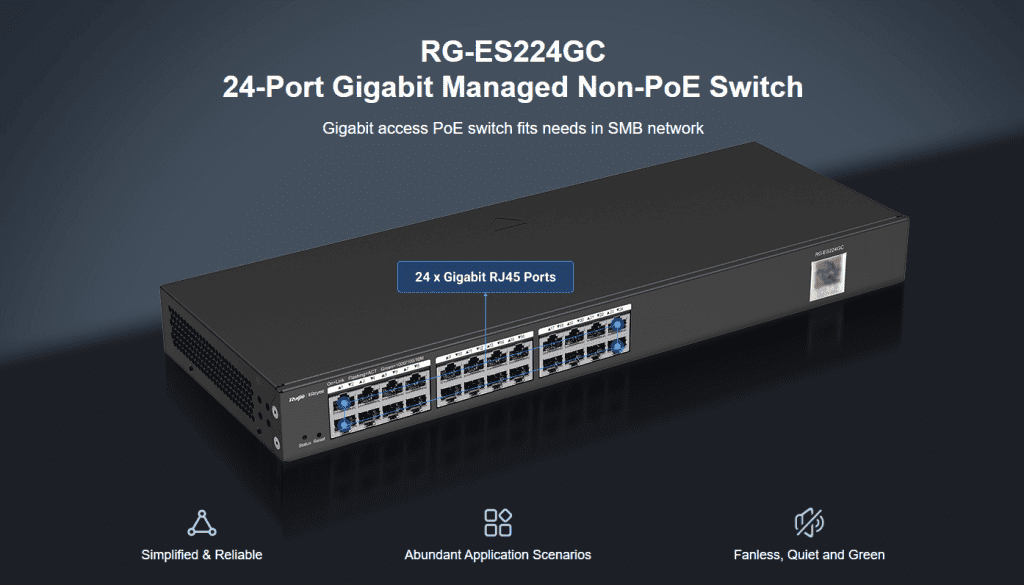RG-ES224GC 